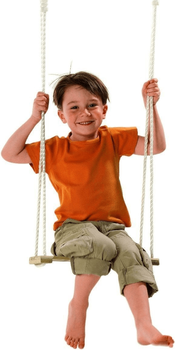 Vedes Spielmaus Outdoor Assise de balançoire en bois naturel