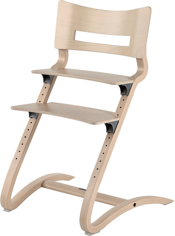 Leander Chaise haute évolutive cérusé