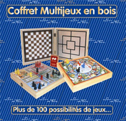 Coffret Multijeux en Bois