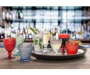 Verre à Eau Villeroy & Boch Boston - Cristallin 400ml - Motif Losanges