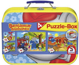 Schmidt Benjamin l'éléphant - Coffret 4 puzzles