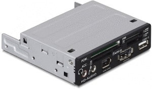 DeLock USB 2.0 Lecteur de cartes 3.5 All en 1 (91669)