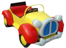 syoT Small Noddy Pedal Car "Yellow Taxi" (AF024)