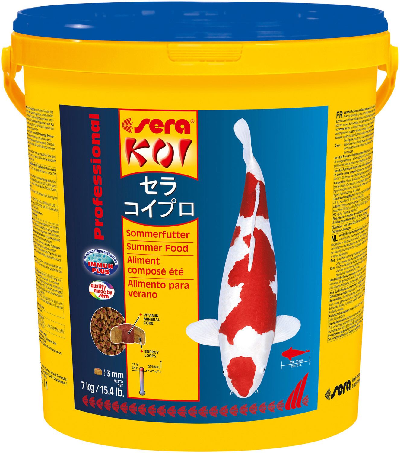 sera Koi Professional aliment composé été (7 kg)