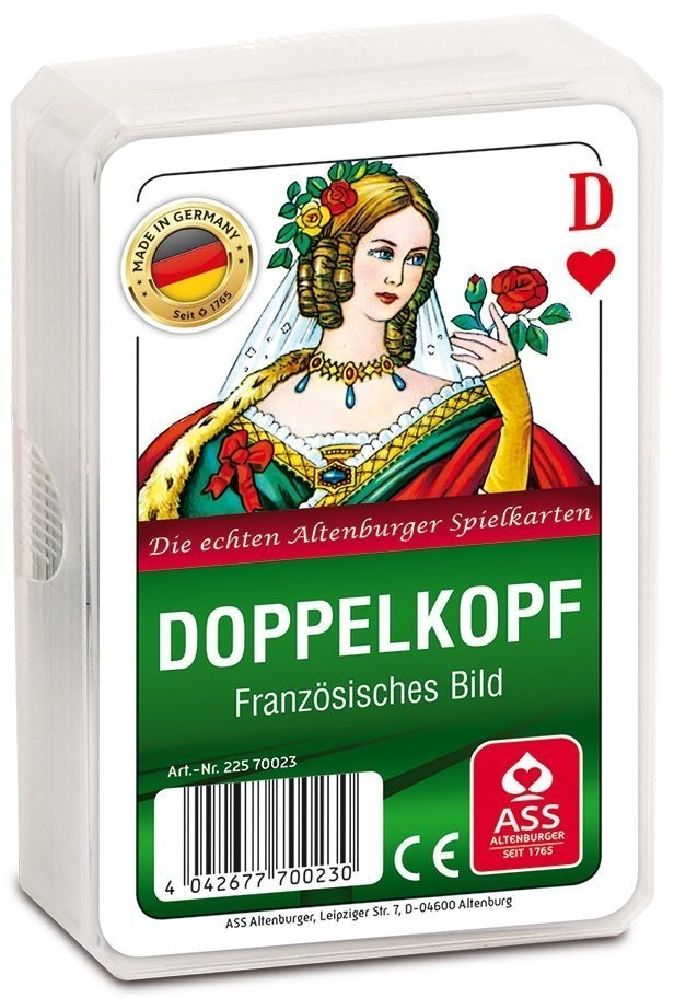 Doppelkopf französisches Bild (jeu de carte allemand)