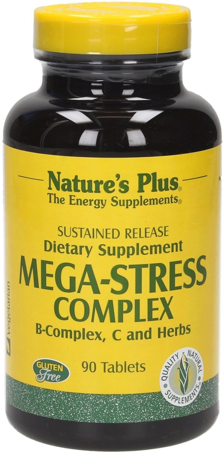 Nature's Plus Mega Stress Complex Sustained Release Tablets (90 pcs)