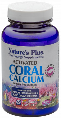 Nature's Plus Activated Coral Calcium Capsules (90 pcs)