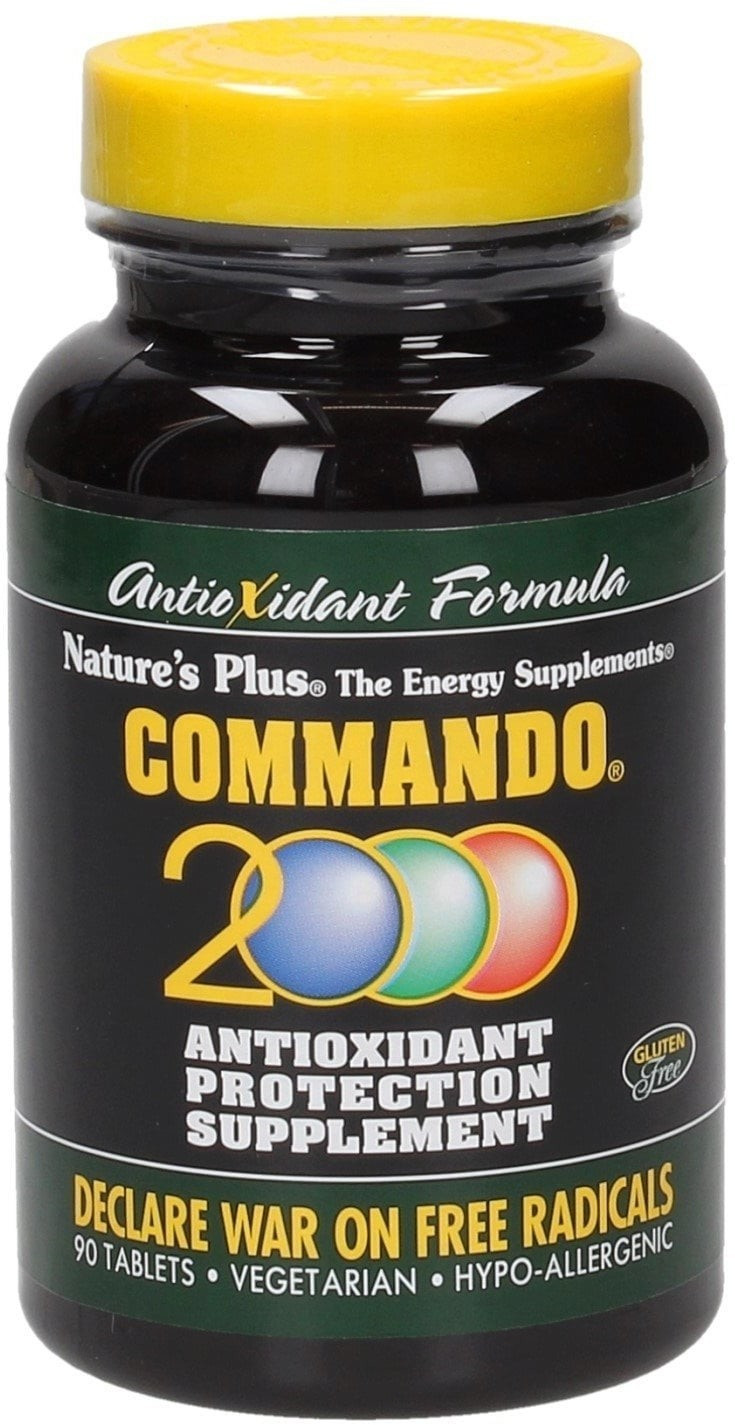 Nature's Plus Commando 2000 Antioxidant Protection Tablets (90 pcs)