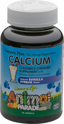 Nature's Plus Animal Parade Calcium Tablets (90 pcs)