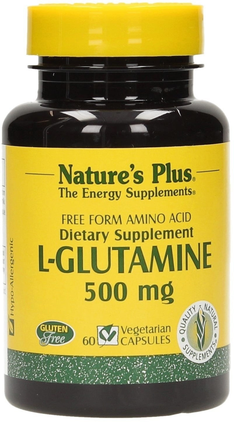 Nature's Plus L-Glutamin 500mg Capsules (60 pcs)
