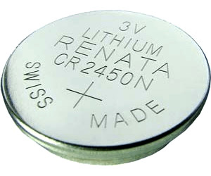 Pile bouton CR 2430 lithium Renata 285 mAh 3 V