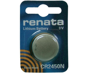 Renata CR2450N lithium 3V 540 mAh au meilleur prix sur