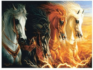 SunsOut Les quatre chevaux de l'Apocalypse