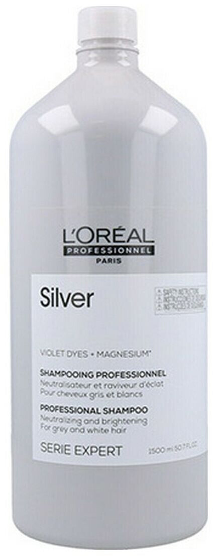L'Oréal Serie Expert Silver Champú Para Pelo Blanco/Gris 500ml