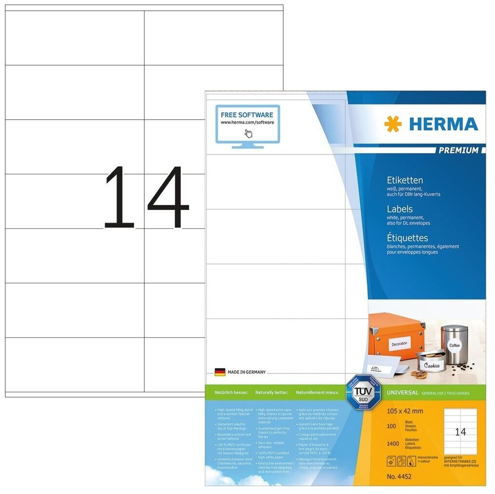 Herma 4452