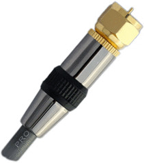 Goldkabel PROFI Sat avec fiche F (1m)