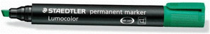 Staedtler 350 Marqueur permanent Lumocolor vert
