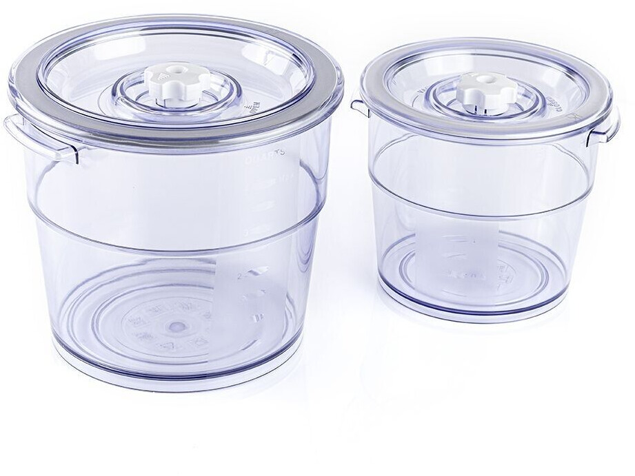 Rommelsbacher Set de récipients ronds 2L et 4L