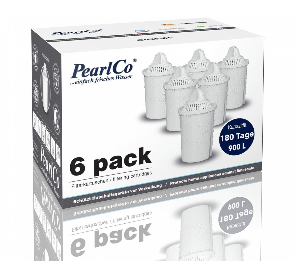 PearlCo Lot de 6 cartouches filtrantes Premium