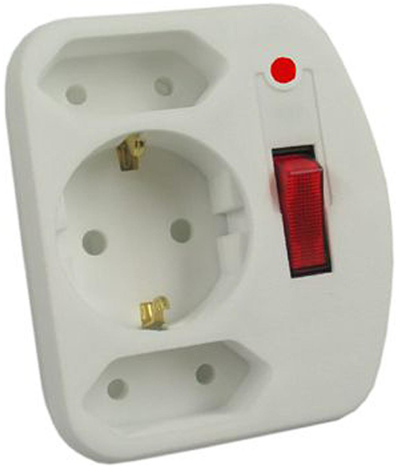 REV-Ritter 2+1 Adapter white