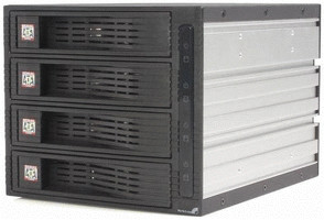 StarTech 4 Drive Trayless Hot Swap SATA Backplane (HSB430SATBK)
