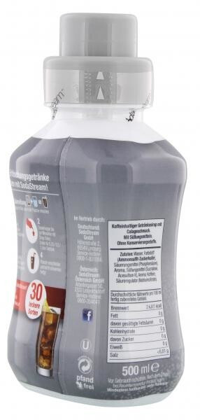 Sodastream saveur Limonade Zéro - 500 ml