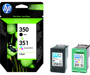 Soldes HP 350+351 noir + couleurs (SD412EE) 2024 au meilleur prix