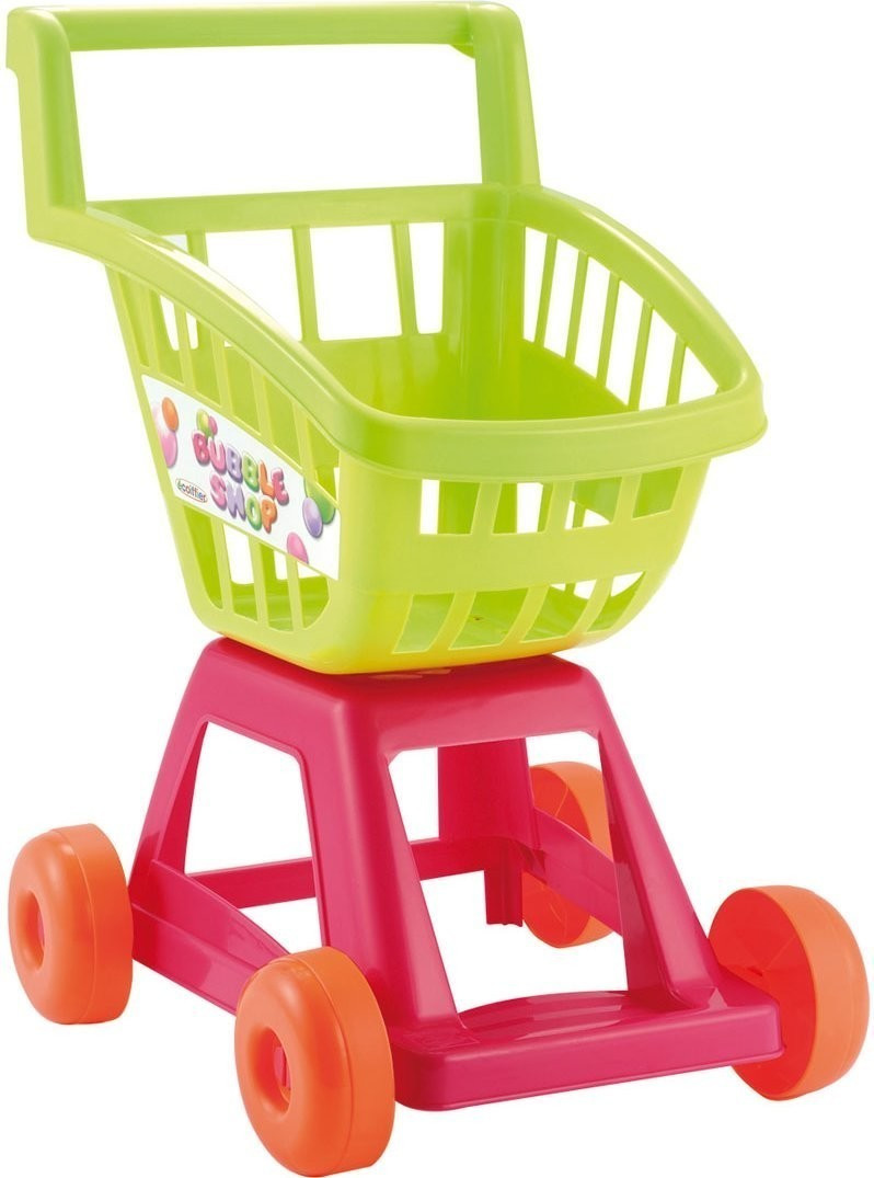 Smoby Marchande Supermarché pour Enfant - Chariot de Course Inclus