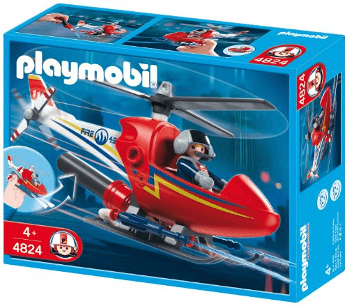Playmobil Fire Fighting Helicopter (4824)
