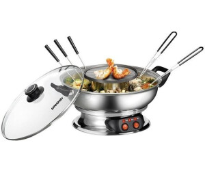 Fondue chinoise UNOLD UN.48746 - inox - thermostat réglable - 6