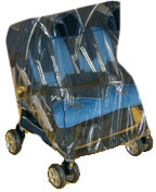Baby Plus Habillage pluie pour poussette double