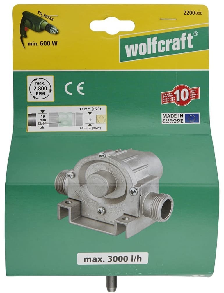 Wolfcraft Bohrmaschinenpumpe (2200000) ab 26,31