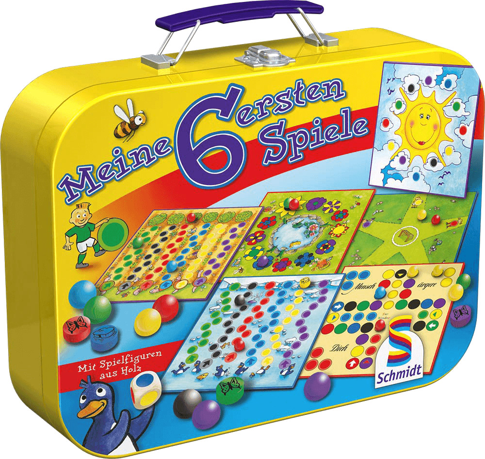 Mes 6 premiers jeux dans une boîte en métal (40406)