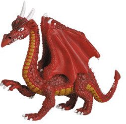 Plastoy Le dragon rouge (60459)