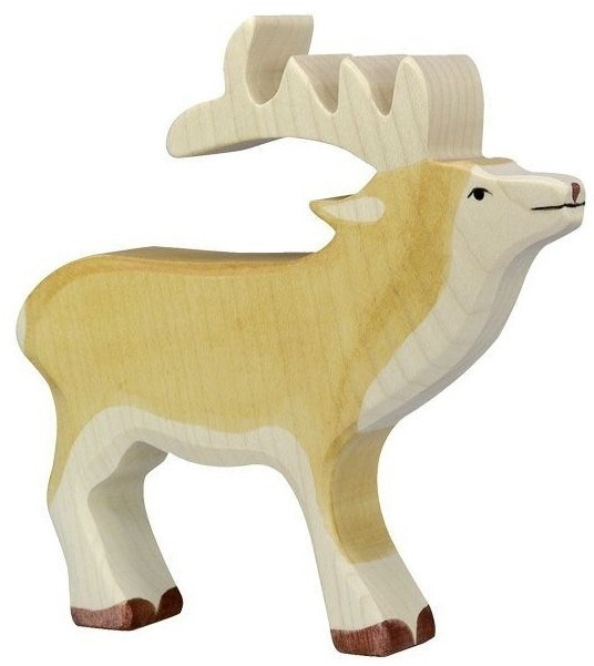 Holztiger Cerf