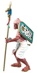Plastoy Guerrier porte-enseigne