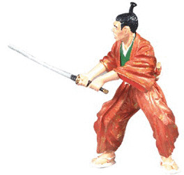 Plastoy Samouraï en kimono