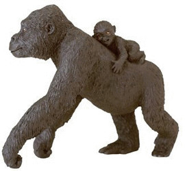 Plastoy Gorille avec bébé