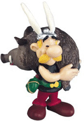 Plastoy Asterix Carrying A Wild Boar