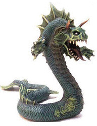 Plastoy Grand dragon des mers vert