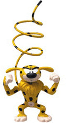 Plastoy Marsupilami musclé