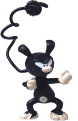 Plastoy Bobo bébé marsupilami noir