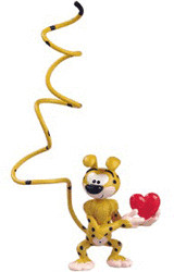 Plastoy Marsupilami coeur