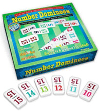 Number Dominoes Double 15 Set