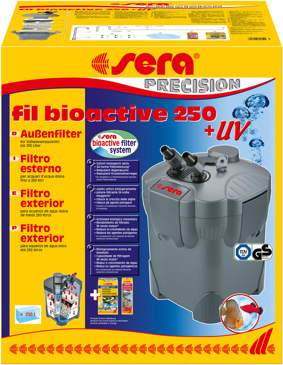 sera fil bioactive 250 + UV