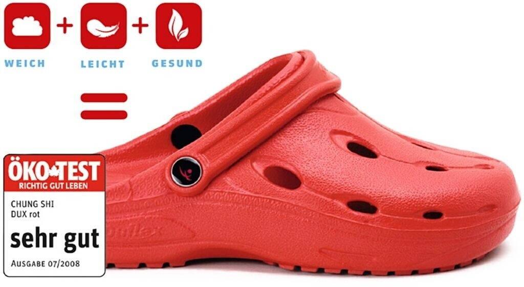 Chung Shi Dux black Clog