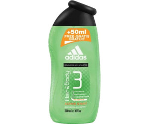Adidas 3 Man Active Start Hair & Body Shower Gel (250 ml)