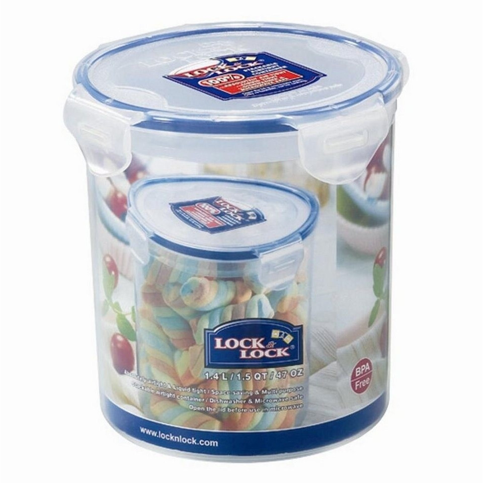 Lock&Lock Boîtes ronde 1,4 l