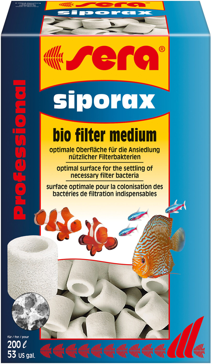 sera siporax Professional 15 mm 1000 ml 290 g