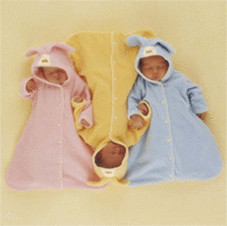 Schmidt Anne Geddes - Trois bébés entrelacés